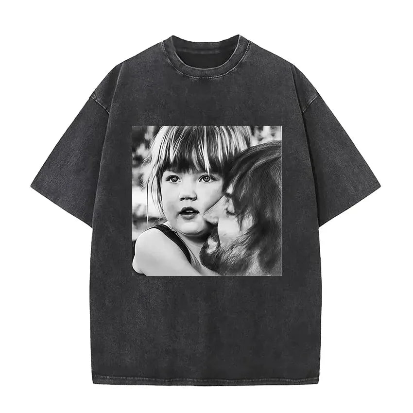 Mens Vintage Oversized Washed Short Sleeve T-shirt Tame Impala Rock Band Deadbeat Tour 2025 Album Hip Hop Fans Gift T-shirts